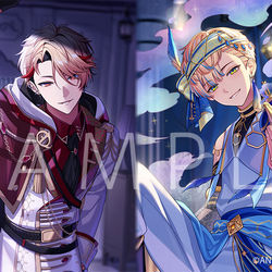 This is a pixiv picture whose title is ダークメルヘンASMRボイス　セラフ様＆緋八様.