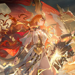 This is a pixiv picture whose title is 奥古斯塔.