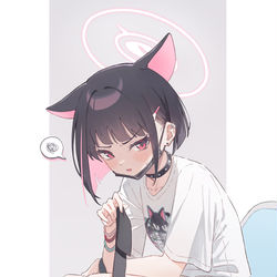 This is a pixiv picture whose title is /ᐠ - ˕ -マ.