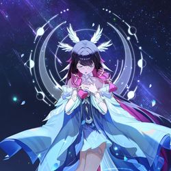 This is a pixiv picture whose title is Columbina.