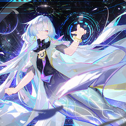 This is a pixiv picture whose title is 莫宁.