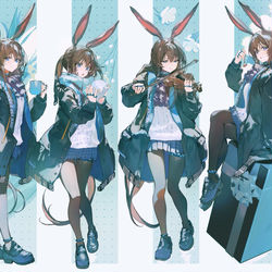 This is a pixiv picture whose title is Rhodes Island Diary.