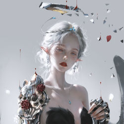 This is a pixiv picture whose title is Pale.