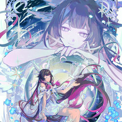 This is a pixiv picture whose title is Columbina.