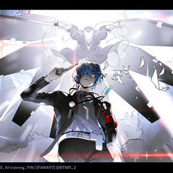 This is a pixiv picture whose title is メギドラオン.