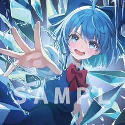 This is a pixiv picture whose title is 東方Project×１００円均一.