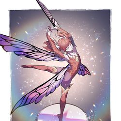 This is a pixiv picture whose title is Fae Music Box.