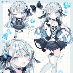 This is a pixiv picture whose title is アクアマリン💎.