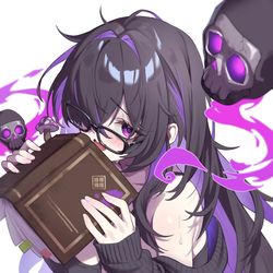 This is a pixiv picture whose title is レーベル💜.