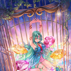 This is a pixiv picture whose title is 【ロマンシング サガ リ・ユニバース】ジュエルビースト.