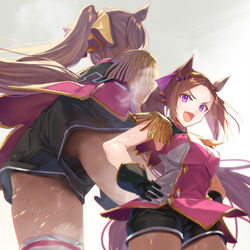 This is a pixiv picture whose title is 君がいたから.