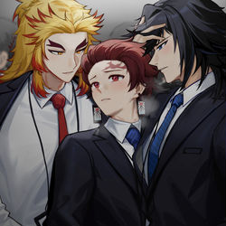 This is a pixiv picture whose title is 产屋敷株式会社paro.