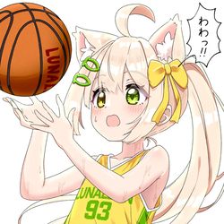 This is a pixiv picture whose title is バスケくるみちゃん🏀.