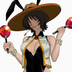 This is a pixiv picture whose title is 아이드 바니걸.