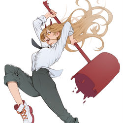 This is a pixiv picture whose title is パワー.