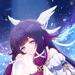 This is a pixiv picture whose title is 月神の少女.