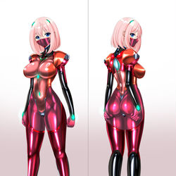 This is a pixiv picture whose title is ぴっちりパイロットスーツちゃん！.