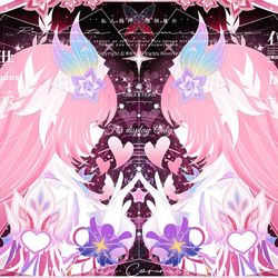 This is a pixiv picture whose title is 【Cyrene】鏡の中の私.