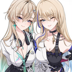 This is a pixiv picture whose title is リンネーちゃんとセーバルさん.