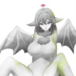 This is a pixiv picture whose title is 调香师雕像.