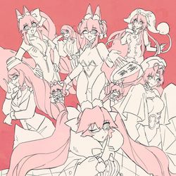 This is a pixiv picture whose title is コヤンと妲己ちゃん.