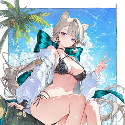 This is a pixiv picture whose title is リネットちゃん🐈‍⬛.