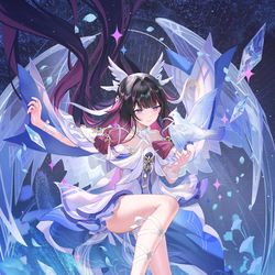 This is a pixiv picture whose title is Columbina.