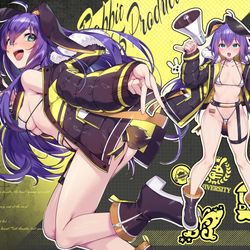 This is a pixiv picture whose title is 駆け抜けてマイハート 水着Ver.