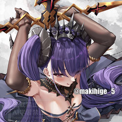 This is a pixiv picture whose title is 硝煙纏う嗜虐の綺羅.