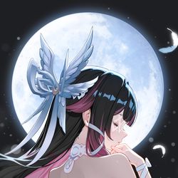 This is a pixiv picture whose title is Columbina Hyposelenia.