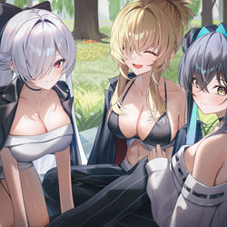 This is a pixiv picture whose title is NIKKE Happy Holidays.