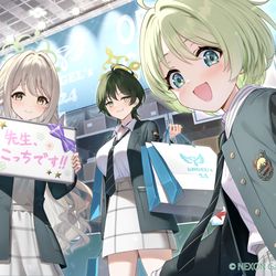 This is a pixiv picture whose title is ブルアカふぇす2026 特殊交易部.