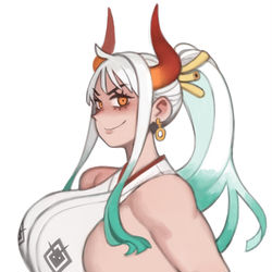 This is a pixiv picture whose title is Yamato🧡❤️.