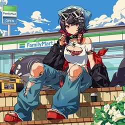 This is a pixiv picture whose title is ゼンゼロファミマコーク.