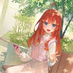 This is a pixiv picture whose title is 【ごとカド】中野五月.