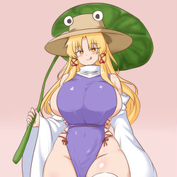 This is a pixiv picture whose title is 諏訪子（大）.