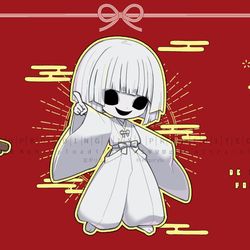 This is a pixiv picture whose title is 神様お年玉.