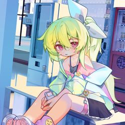 This is a pixiv picture whose title is 透明小凉鞋～.