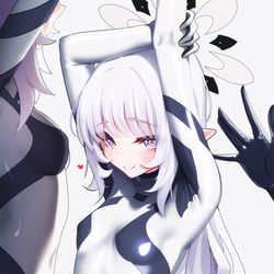 This is a pixiv picture whose title is ヒマリスーツ.