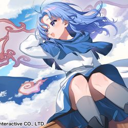 This is a pixiv picture whose title is 【仕事イラスト】東方幻想エクリプス.