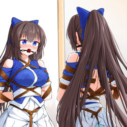 This is a pixiv picture whose title is skeb.