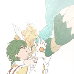 This is a pixiv picture whose title is わらって.