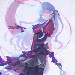 This is a pixiv picture whose title is 豐川祥子.