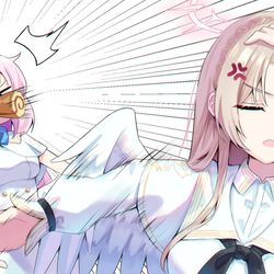 This is a pixiv picture whose title is ロールケーキ投射呪法 (롤케이크 투사주법).