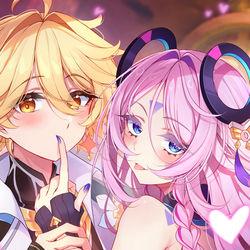 This is a pixiv picture whose title is Happy Birthday Citlali 🩷💛.