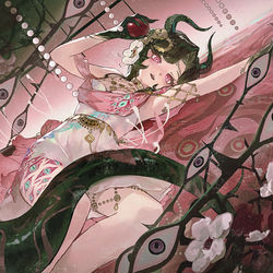 This is a pixiv picture whose title is Anjo Nala Skin.