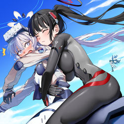 This is a pixiv picture whose title is リオとヒマリ（臨戦）.