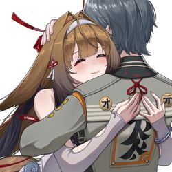 This is a pixiv picture whose title is Hug Ye Shunguang.