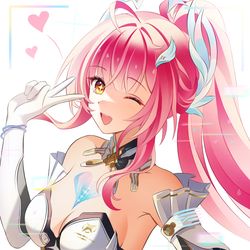 This is a pixiv picture whose title is 爱弥斯.