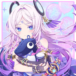 This is a pixiv picture whose title is Happy Birthday シトラリ💜.